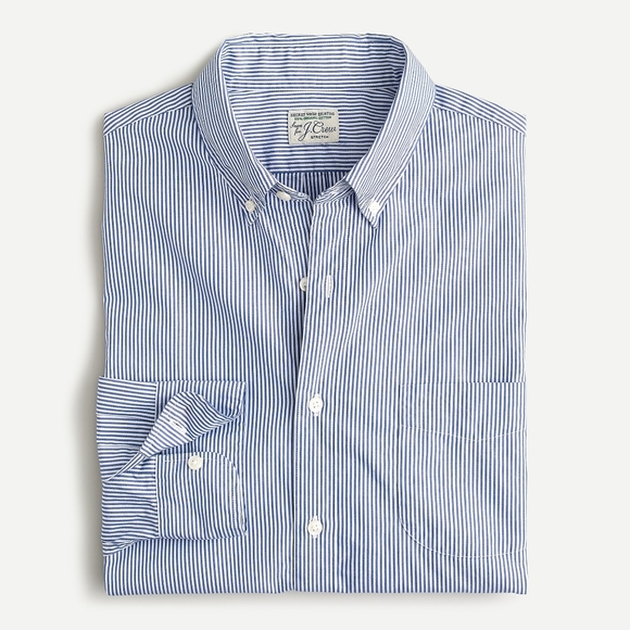 🆕️ J Crew Slim Stretch Secret Wash Cotton Shirt - Picture 2 of 5